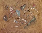 Wassily Kandinsky Kompozicio barnan oil painting
